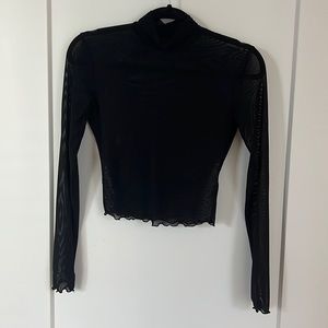 Mesh Long Sleeved Shirt